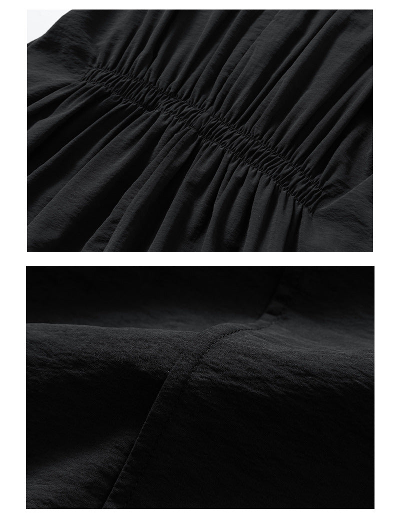 New Loose-Fit Sleeveless Silk Dress